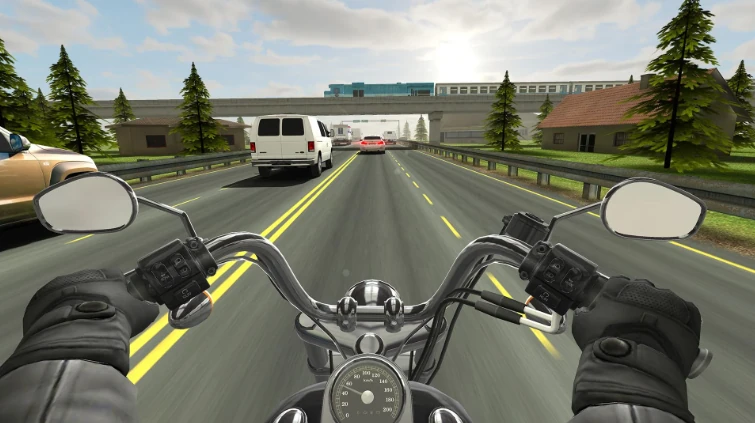 traffic rider hack apk